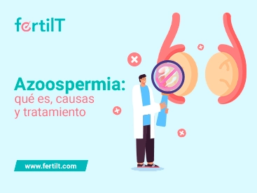 Representación ilustrativa de la azoospermia