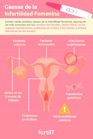 Infertilidad femenina: Causas, síntomas y tratamiento