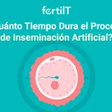 Espermatozoide dentro de un óvulo como portada del artículo ¿Cuánto Tiempo Dura el Proceso de Inseminación Artificial?